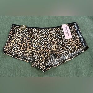 NWT JUICY COUTURE CHEEKY ANIMAL PRINT UNDERWEAR 1X